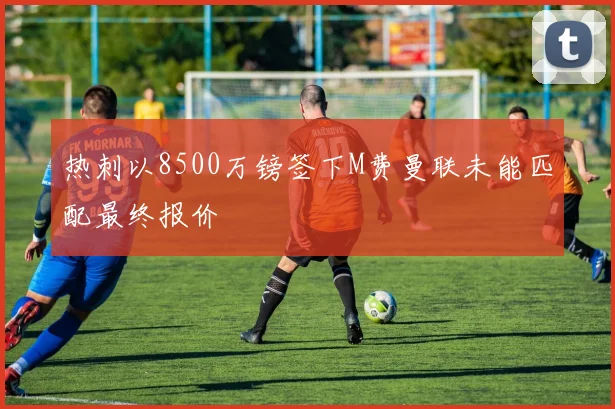 热刺以8500万镑签下M费曼联未能匹配最终报价